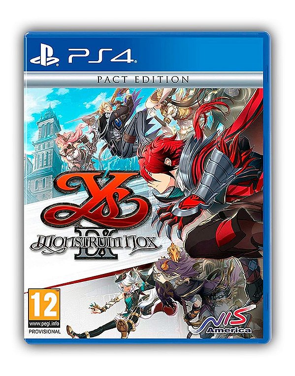 Ys IX: Monstrum Nox PS4 Mídia Digital