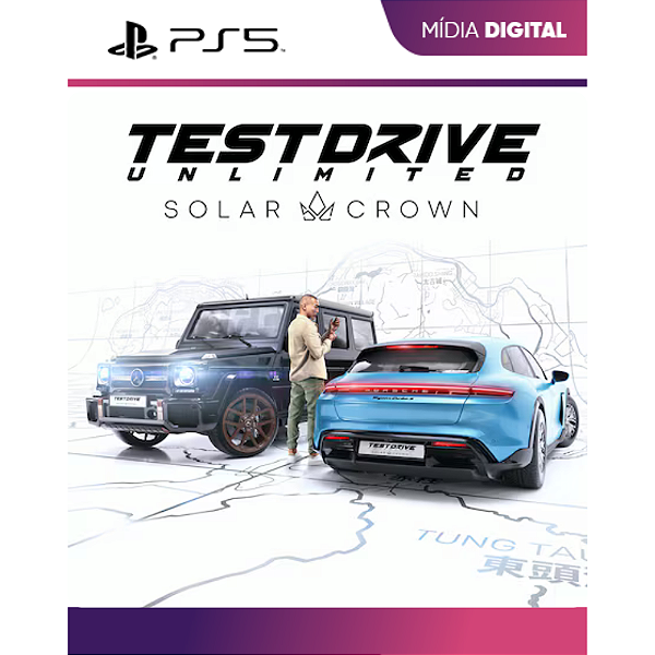 Test Drive Unlimited Solar Crown PS5 Mídia Gigital