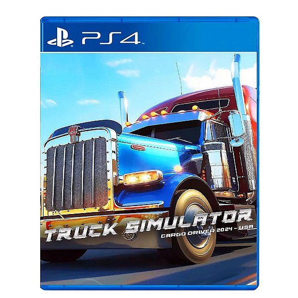 Truck Simulator Cargo Driver 2024 - USA PS4 Mídia Digital