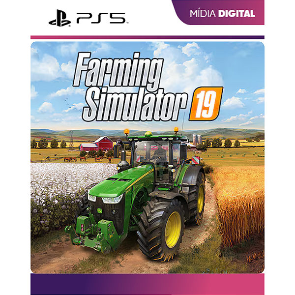 Farming Simulator 19 PS5 - Mídia Digital