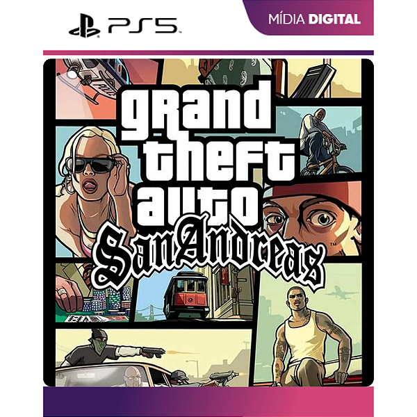Grand Theft Auto San Andreas PS5 - Mídia Digital