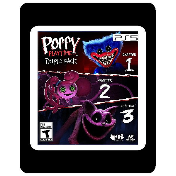 Poppy Playtime Pacote Triplo PS5 Mídia Digital