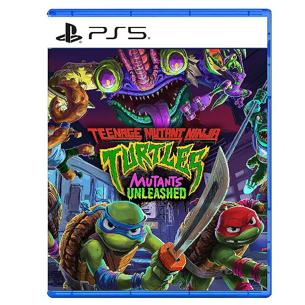 As Tartarugas Ninja: Mutantes à Solta PS5 Mídia Digital