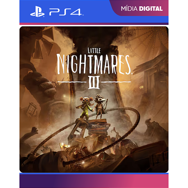 Little Nightmares III PS4 - Mídia Digital