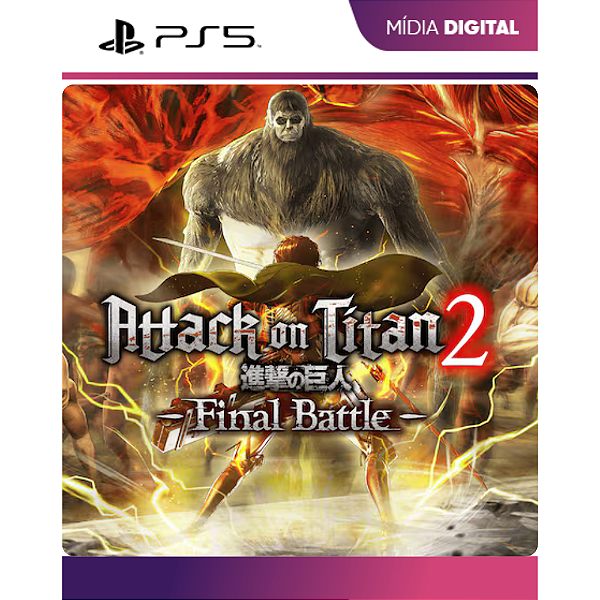 Attack On Titan 2 Final Battle PS5 Mídia Digital