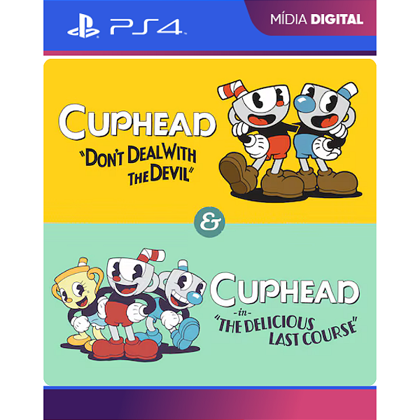 Cuphead & The Delicious Last Course PS4 - Mídia Digital