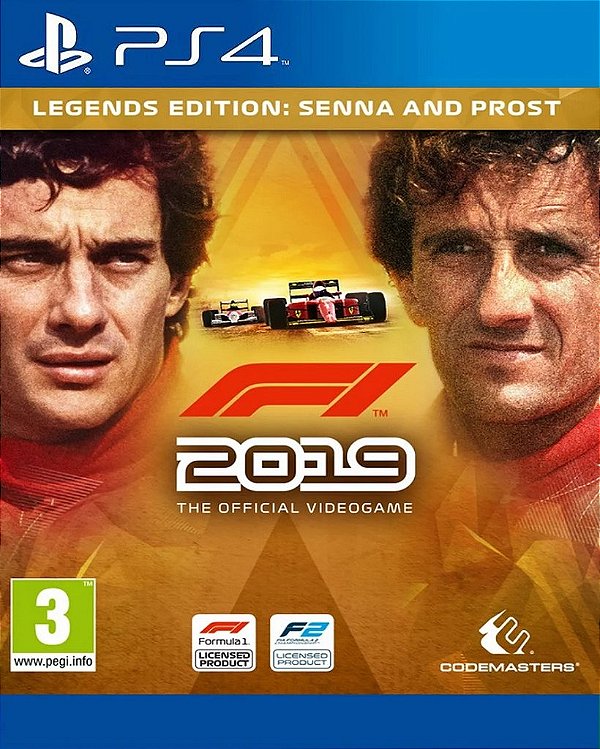 Formula 1 F1 2019 Legends Edition PS4 Mídia Digital