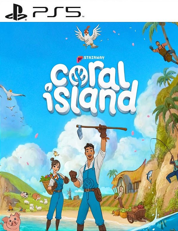 Coral Island PS5 Mídia Digital