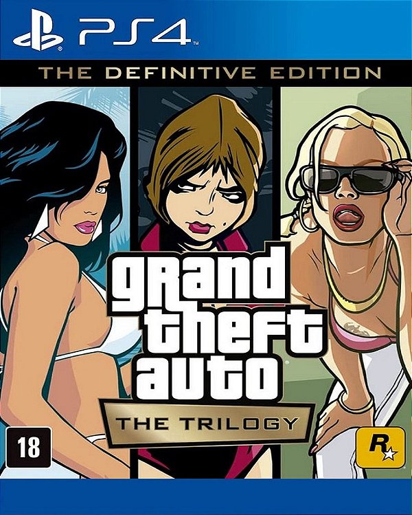 GTA Grand Theft Auto The Trilogy The Definitive Edition PS4 Mídia Digital