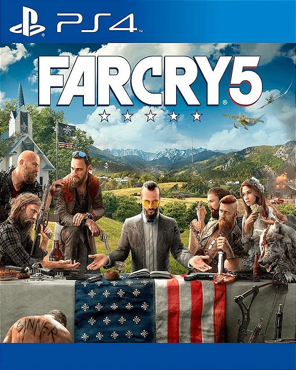 Far Cry 5 PS4 Mídia Digital
