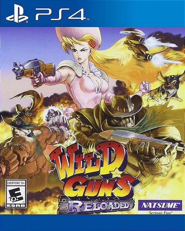 Wild Guns Reloaded PS4 Mídia Digital