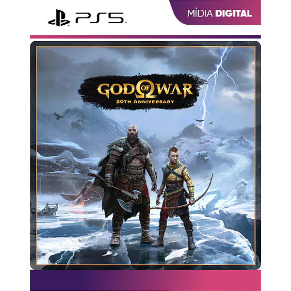 God of War Ragnarok PS5 Mídia Digital