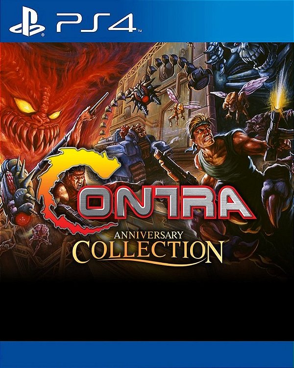 Contra Anniversary Collection PS4 Mídia Digital