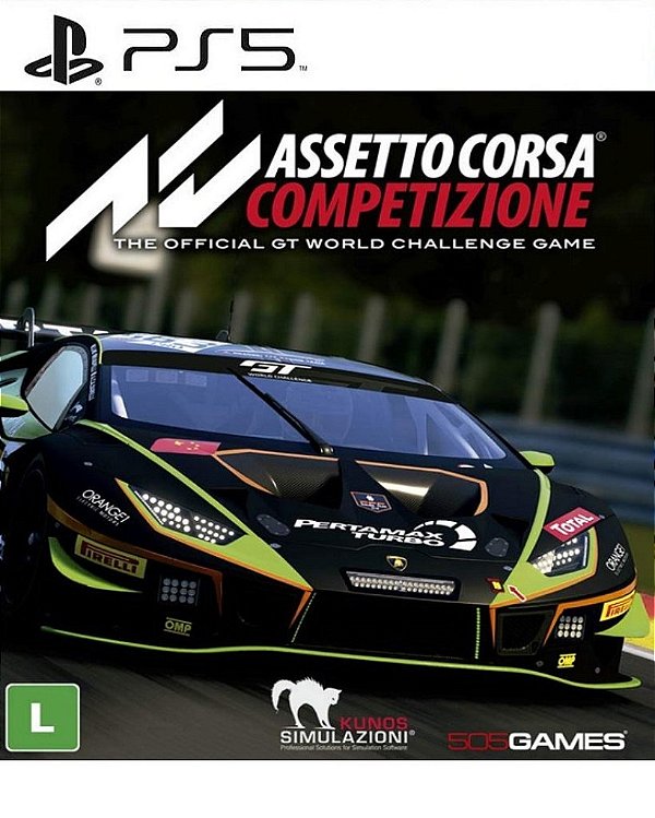 Assetto Corsa Competizione PS5 Mídia Digital