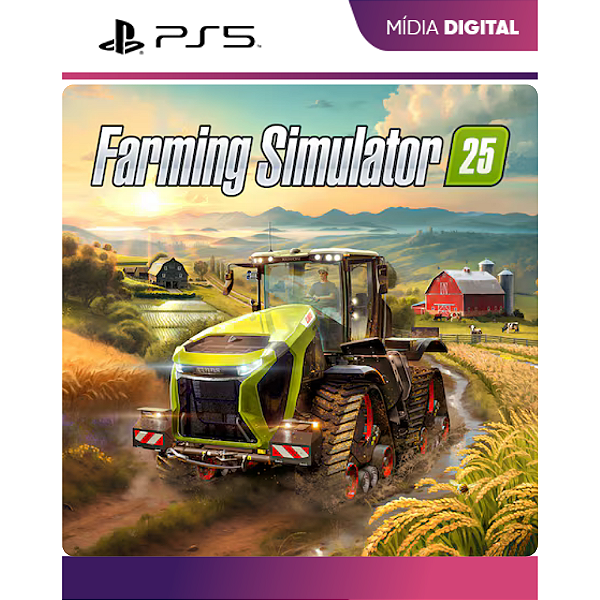 Farming Simulator 25 PS5 - Mídia Digital