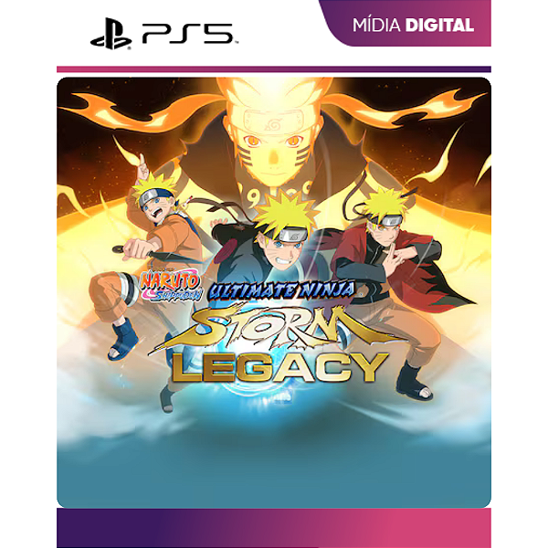 Naruto Shippuden: Ultimate Ninja Storm Legacy - Ps5 - Midia Digital