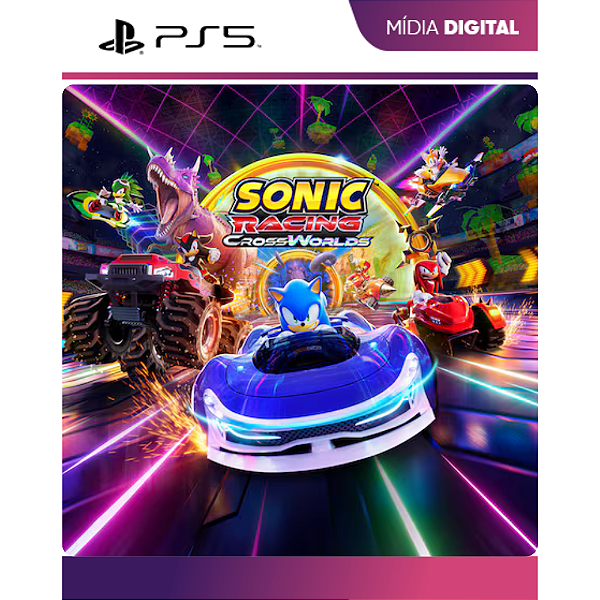 Sonic Racing: CrossWorlds PS5 - Midia DIgital