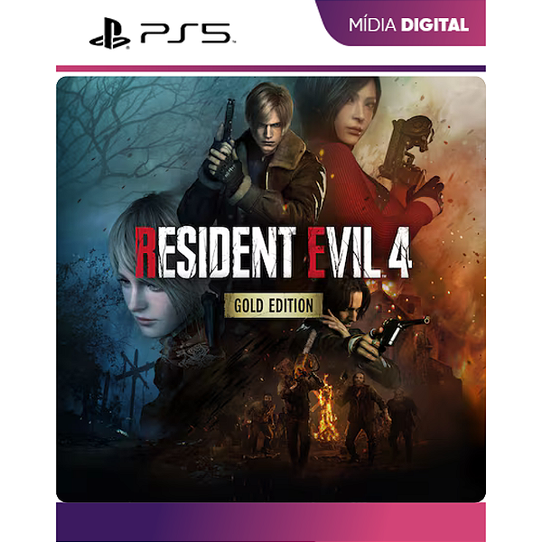 Resident Evil 4 Gold Edition PS5 - Midia Digital
