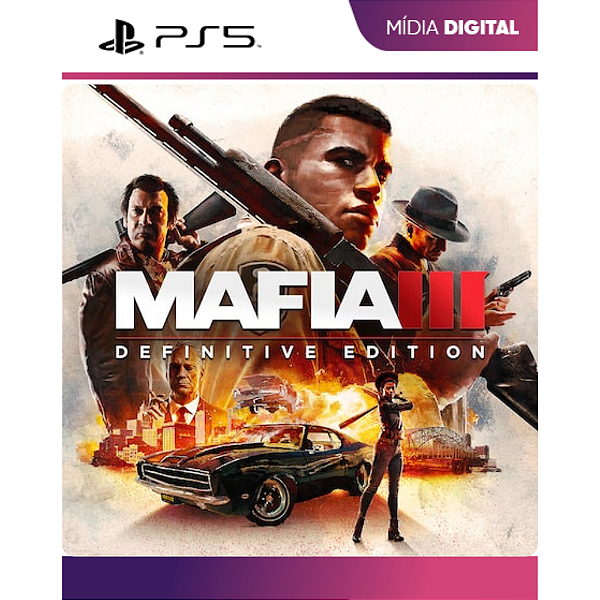 Mafia 3 III: Definitive Edition Ps5 - Mídia Digital