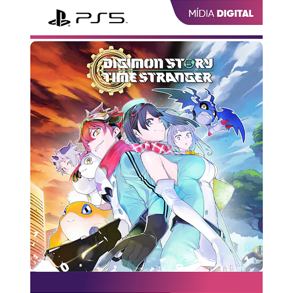 Digimon Story Time Stranger PS5 - Mídia Digital