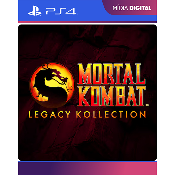 Mortal Kombat: Legacy Kollection PS4 - Mídia Digital