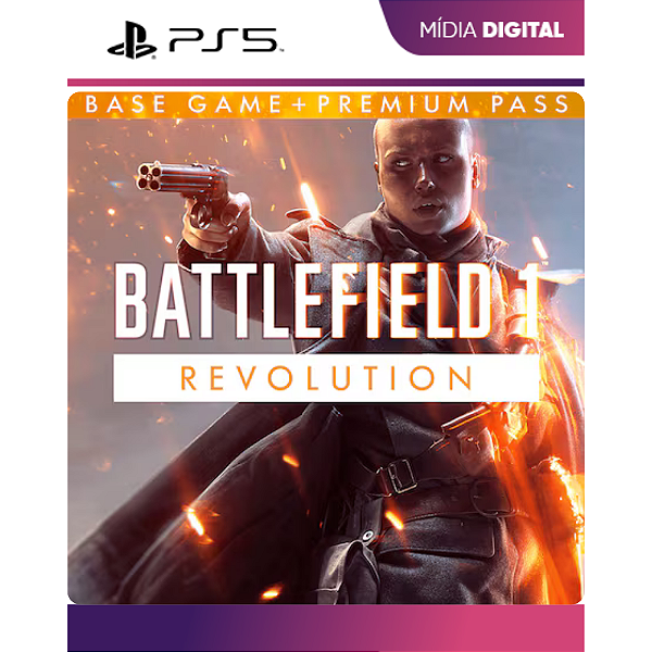 Battlefield 1 Revolution PS5 - Mídia Digital