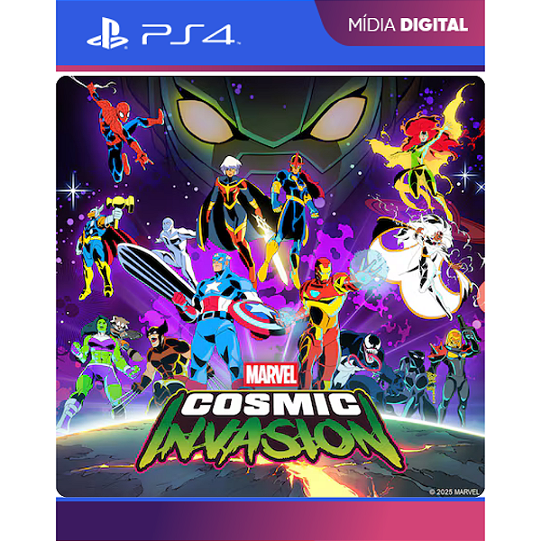 MARVEL Cosmic Invasion PS4 - Mídia Digital