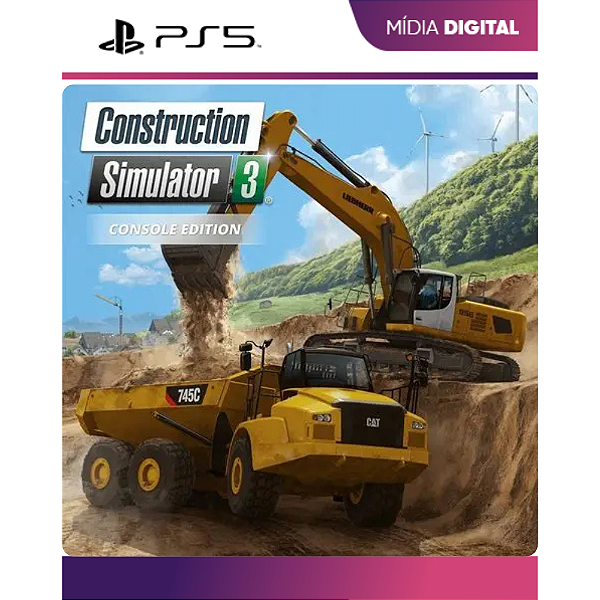 Construction Simulator 3 Console Edition Ps5 - Mídia Digital