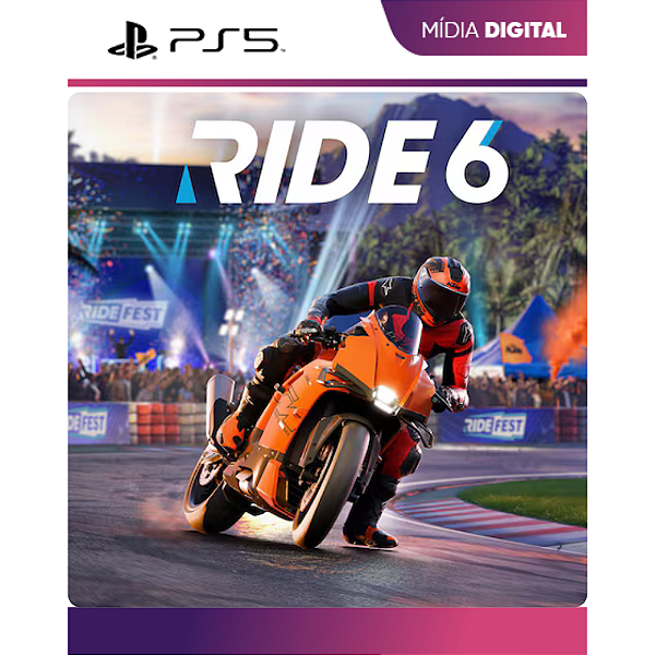 RIDE 6 PS5 - Mídia Digital