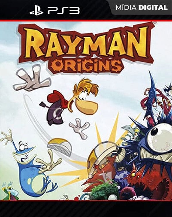 Rayman Origins Playstation 3 Mídia Digital - Mídia Digital
