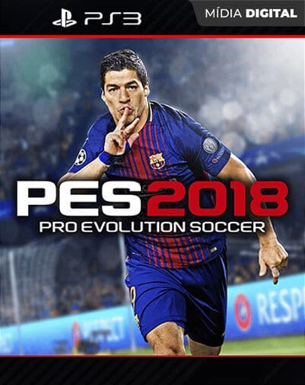 PES Pro Evolution Soccer 2018 Playstation 3 Mídia Digital - Mídia Digital