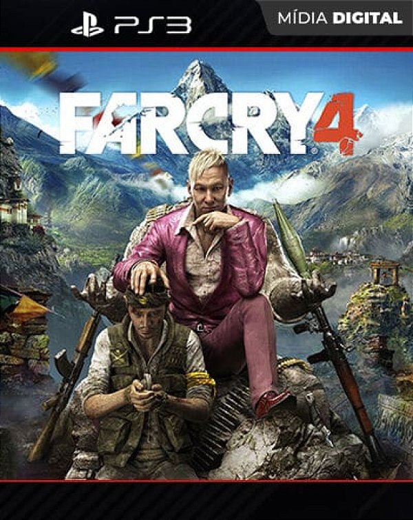 Far Cry 4 Playstation 3 Mídia Digital - Mídia Digital
