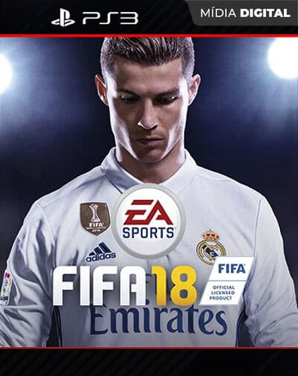 FIFA 18 Playstation 3 Mídia Digital - Mídia Digital