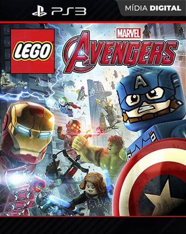 LEGO Marvel s Vingadores Playstation 3 Mídia Digital - Mídia Digital
