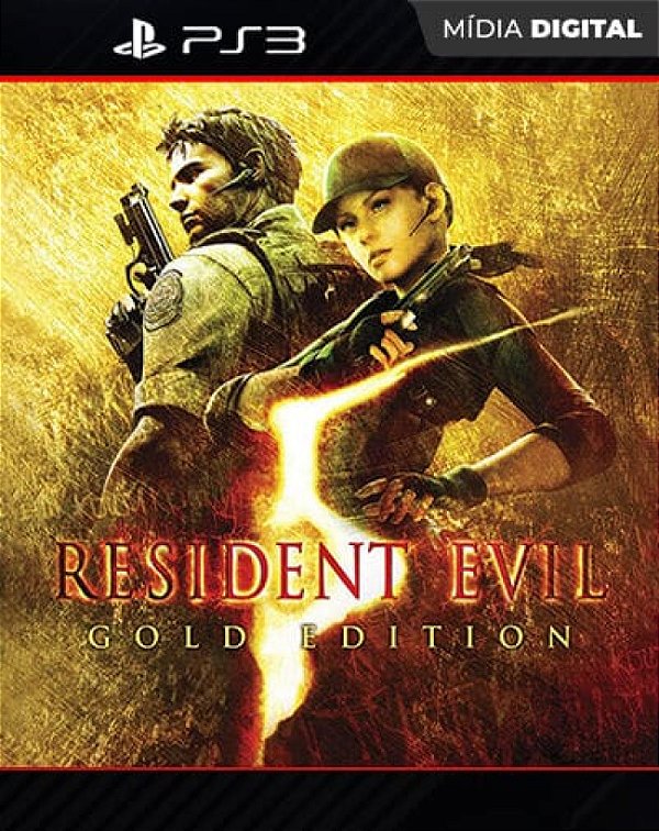 Resident Evil 5 Gold Edition Playstation 3 Mídia Digital - Mídia Digital