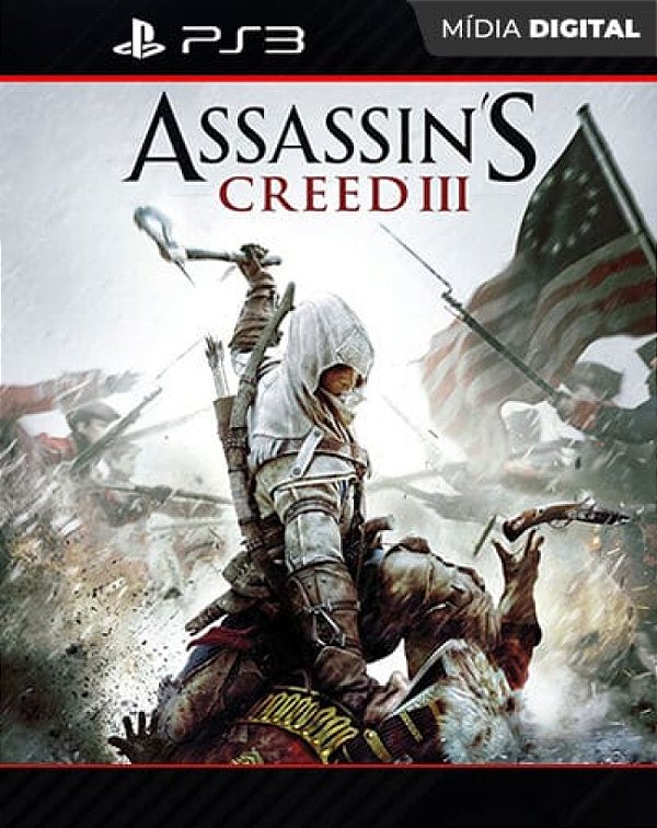 Assassins Creed 3 Playstation 3 Mídia Digital - Mídia Digital