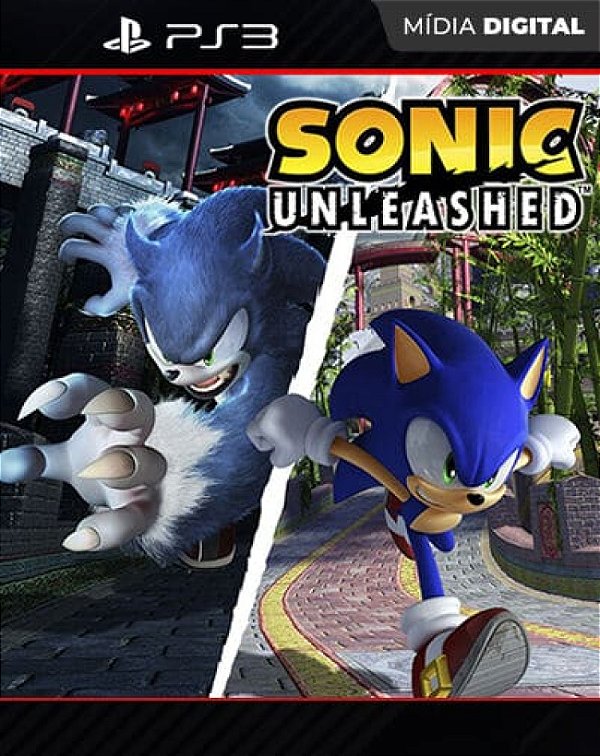 Sonic Unleashed Playstation 3 Mídia Digital - Mídia Digital