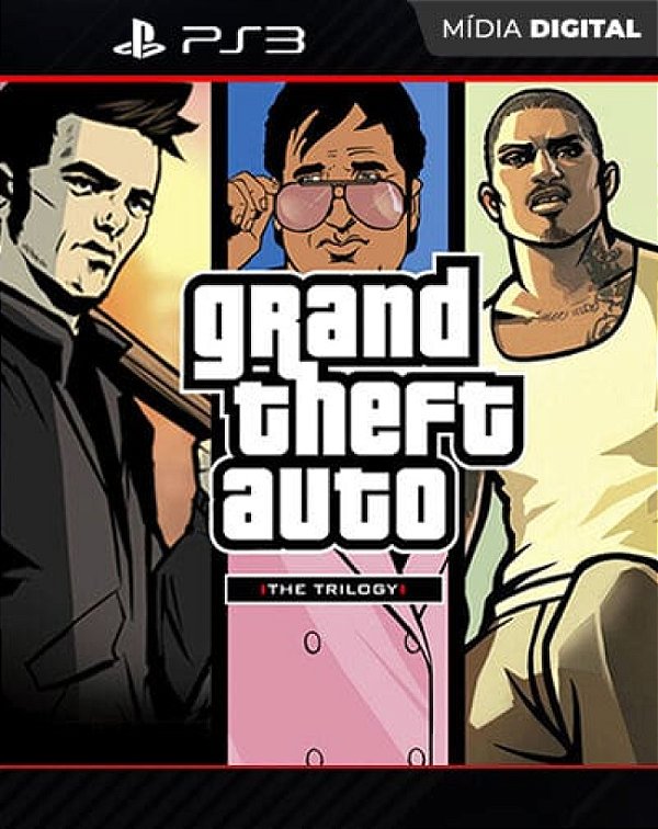 Grand Theft Auto GTA: The Trilogy (PS2 Classic Bundle) Playstation 3 Mídia Digital - Mídia Digital