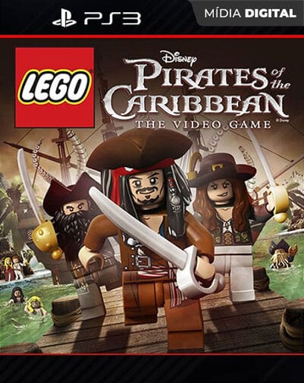 LEGO Pirates of the Caribbean: The Video Game Playstation 3 Mídia Digital - Mídia Digital
