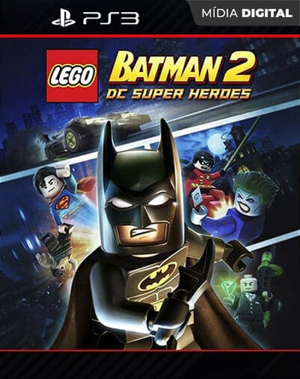 Lego Batman 2: DC Super Heroes Playstation 3 Mídia Digital - Mídia Digital