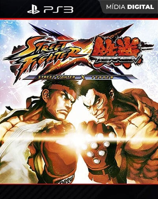 Street Fighter × Tekken Playstation 3 Mídia Digital - Mídia Digital