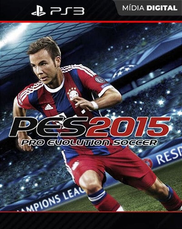PES Pro Evolution Soccer 2015 Playstation 3 Mídia Digital - Mídia Digital