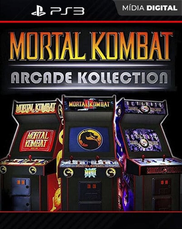 Mortal Kombat Arcade Kollection Playstation 3 Mídia Digital - Mídia Digital