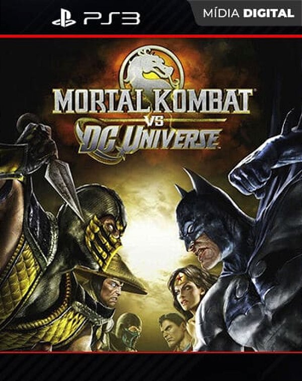 Mortal Kombat vs. DC Universe Playstation 3 Mídia Digital - Mídia Digital