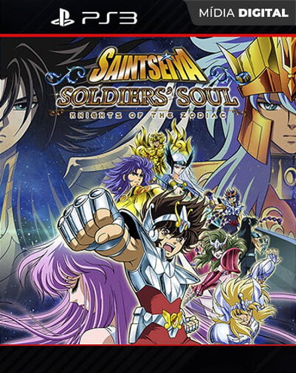 Os Cavaleiros do Zodíaco: Alma Dos Soldados Playstation 3 Mídia Digital - Mídia Digital