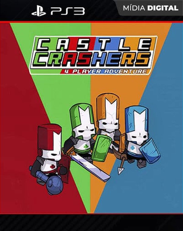 Castle Crashers Playstation 3 Mídia Digital - Mídia Digital