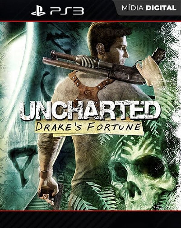 Uncharted: Drake s Fortune Playstation 3 Mídia Digital - Mídia Digital