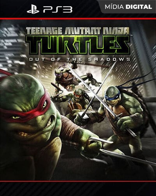 Teenage Mutant Ninja Turtles: Out of the Shadows Playstation 3 Mídia Digital - Mídia Digital