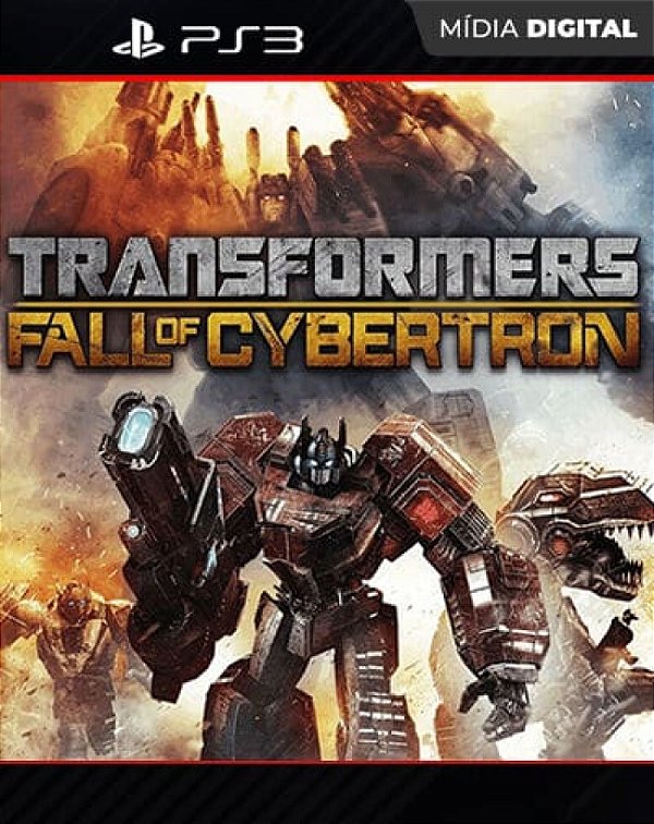 Transformers: Fall of Cybertron Playstation 3 Mídia Digital - Mídia Digital