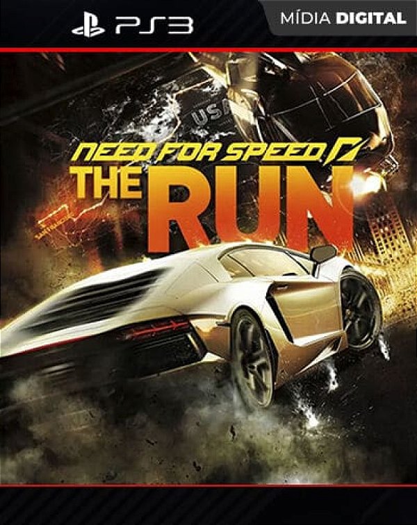 Need for Speed The Run Playstation 3 Mídia Digital - Mídia Digital